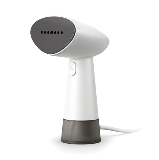 Handheld Garment Steamer STH1010/10 - Compact, Convenient Vertical Steaming, 900 Watt Quick Heat Up, Kills 99.9%* Bacteria